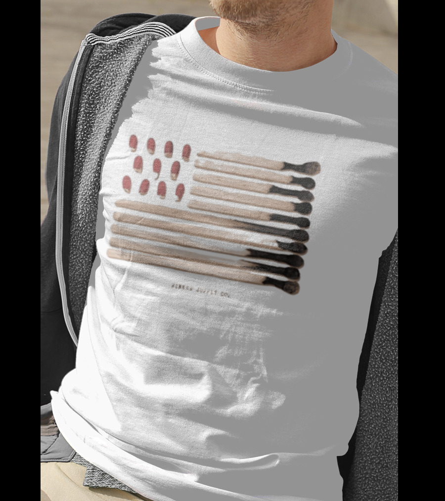 Noah Rinker Rinker Supply Co Matches American Flag T-Shirt