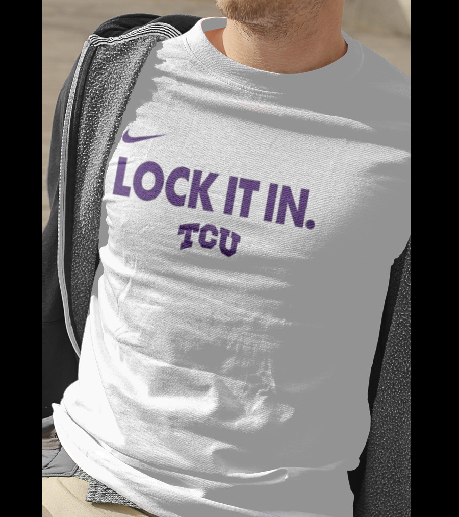 Nike TCU Lock It In Basketball March Madness T-Shirt