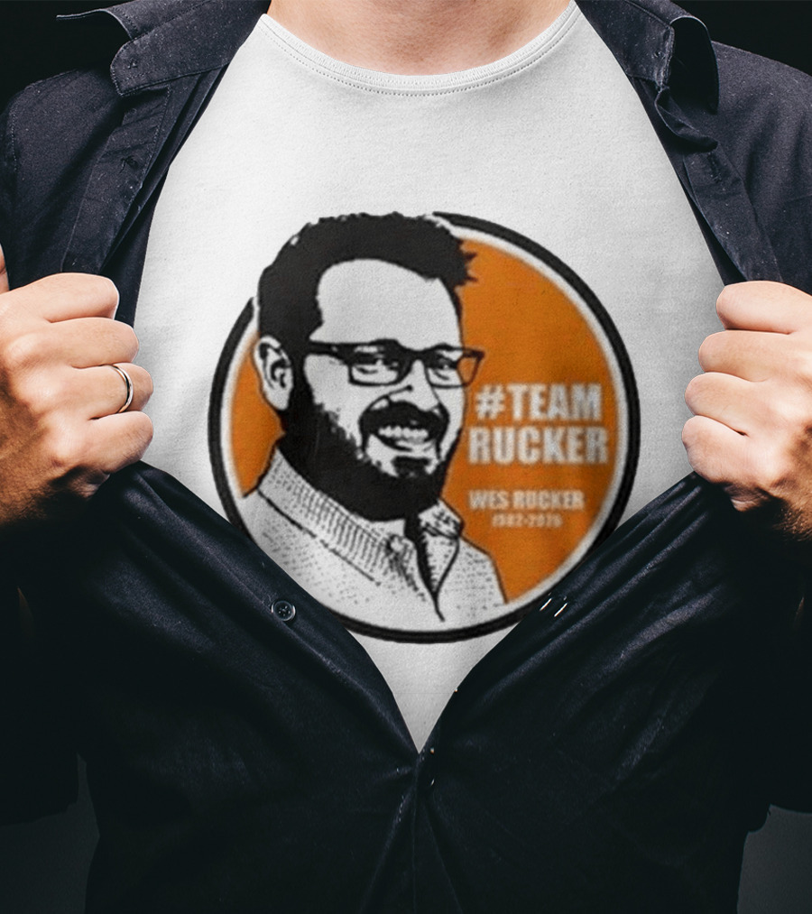 Tennessee Volunteers #TeamRucker Wes Rucker 1982 2019 T-Shirt