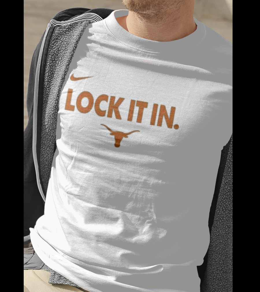 Texas Women's Basketball March Madness Lock It In Nike Longhorns T-Shirt