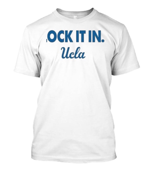 UCLA Lock It In March Madness Basketball T-Shirt