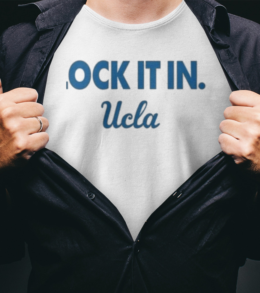 UCLA Lock It In March Madness Basketball T-Shirt