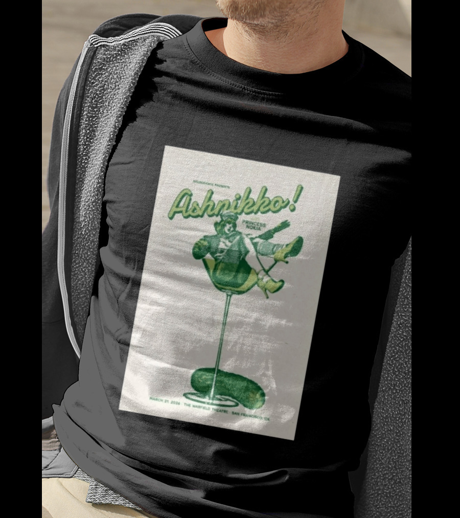 Ashnikko Princess Nokia The Warfield Theatre San Francisco March 21 2026 T-Shirt