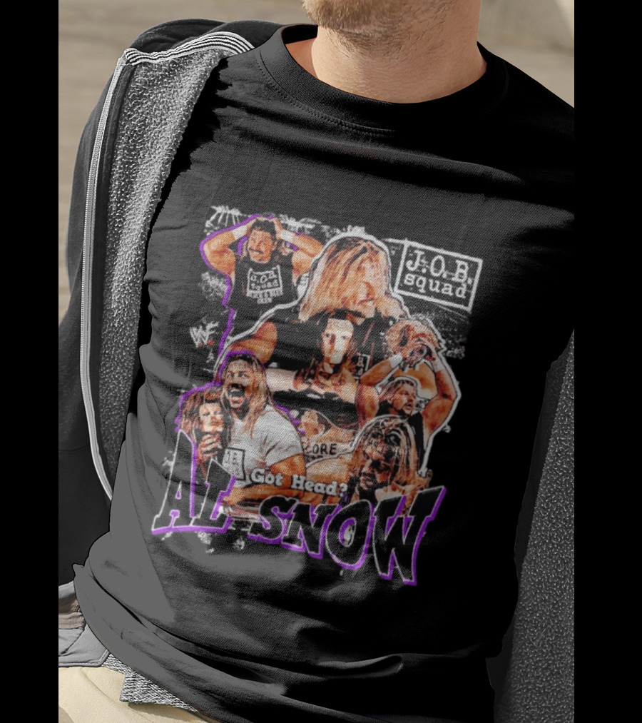 J.O.B Squad Al Snow WWF Wrestling Got Head T-Shirt