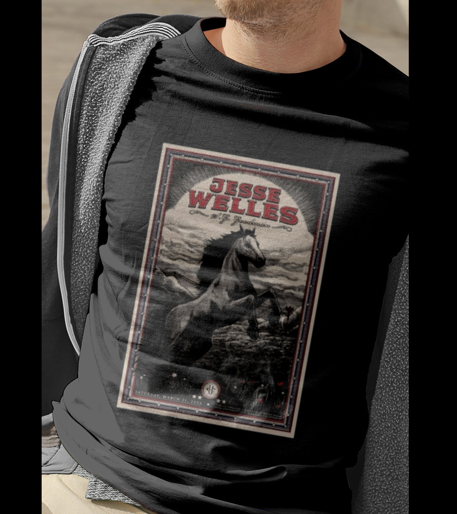 Jesse Welles A. F. Goodman Berkeley CA March 21 2026 Horse Event T-Shirt