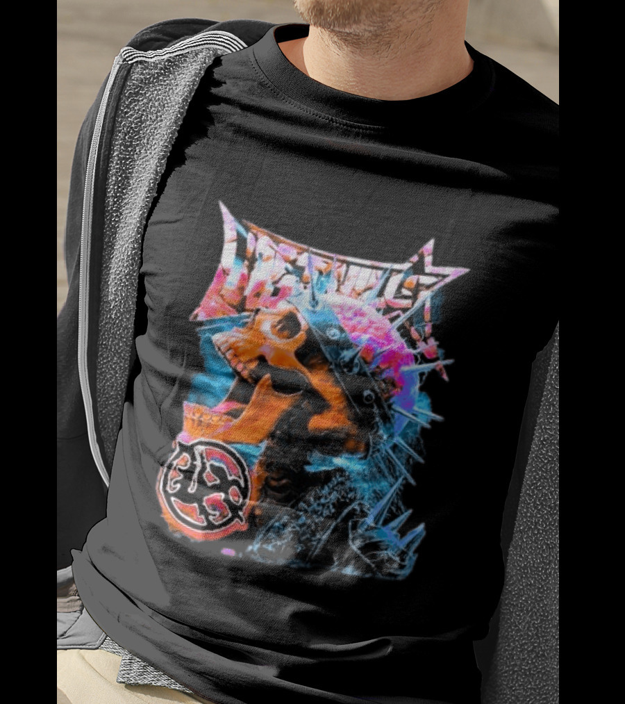 Lost Hills Skull Punk T-Shirt