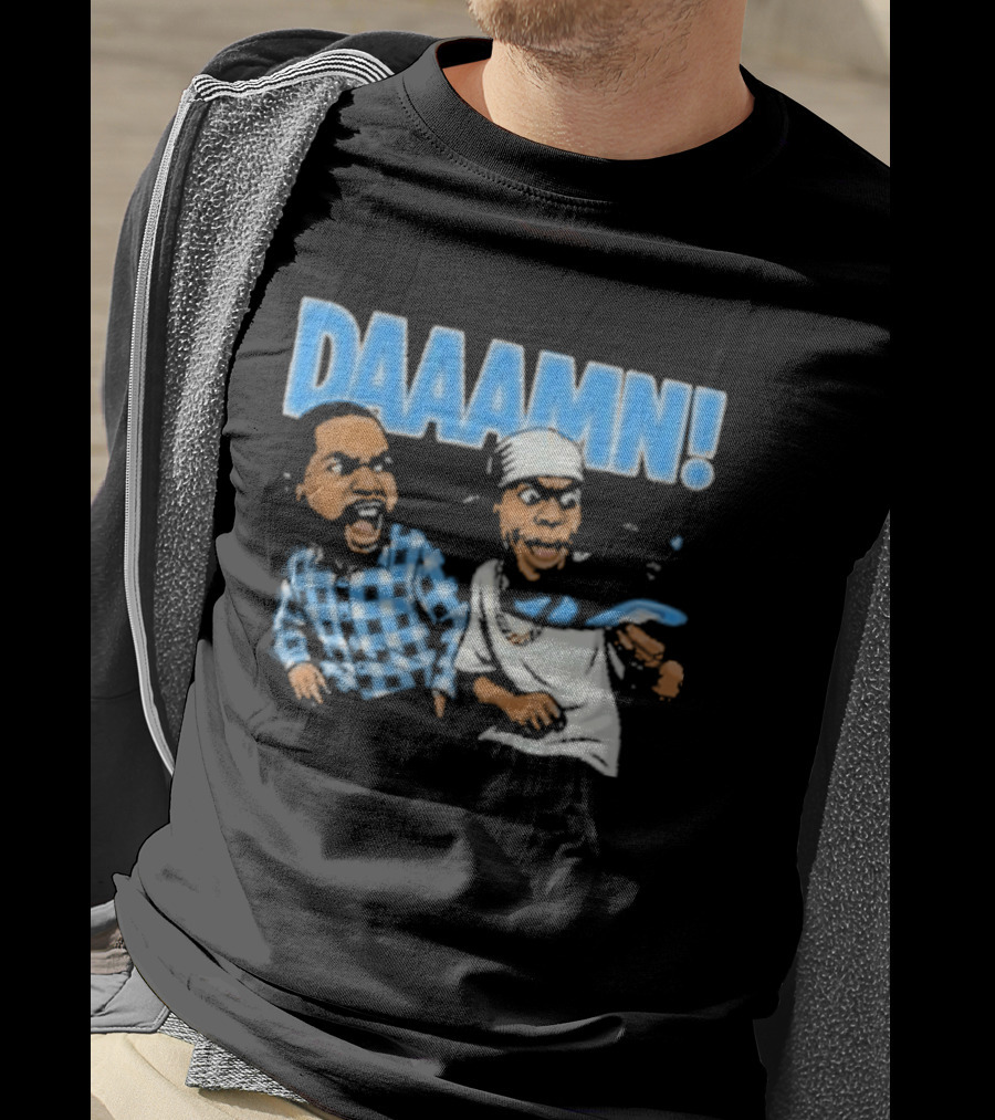 University Blue Daaamn Chris Smokey Comedy Movie Scene T-Shirt