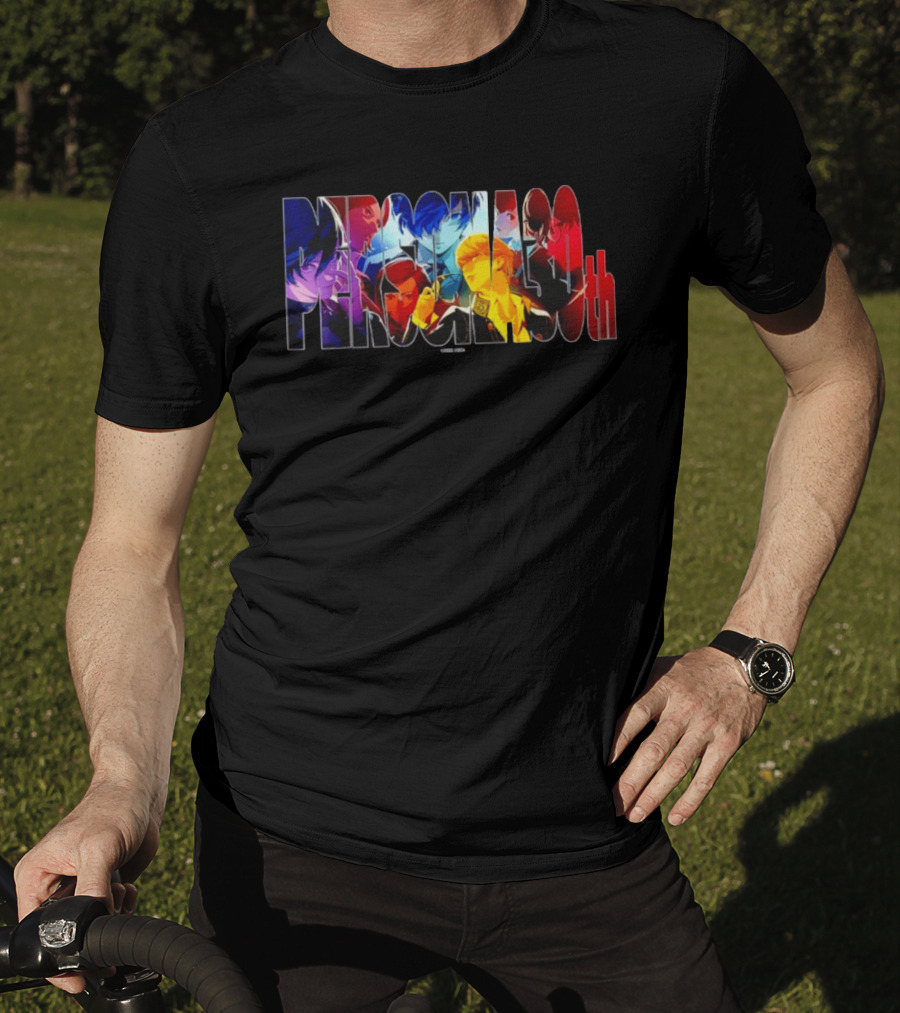 Persona 30th Anniversary Protagonist Series Atlus T-Shirt