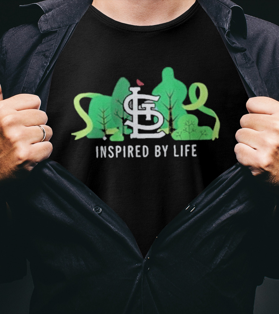 Cardinals Donate Life Day 2026 Inspired By Life STL T-Shirt