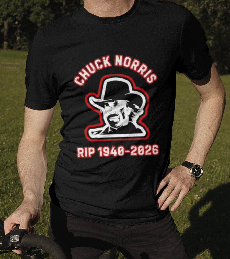 Rip Chuck Norris 1940 2026 Cowboy Hat T-Shirt