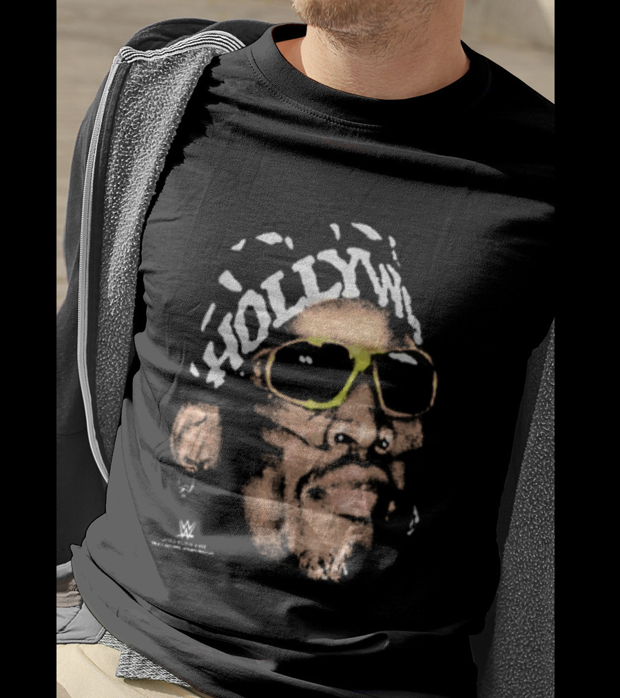 Dennis Rodman Hold My Own WWE Bandana Snow Wash T-Shirt