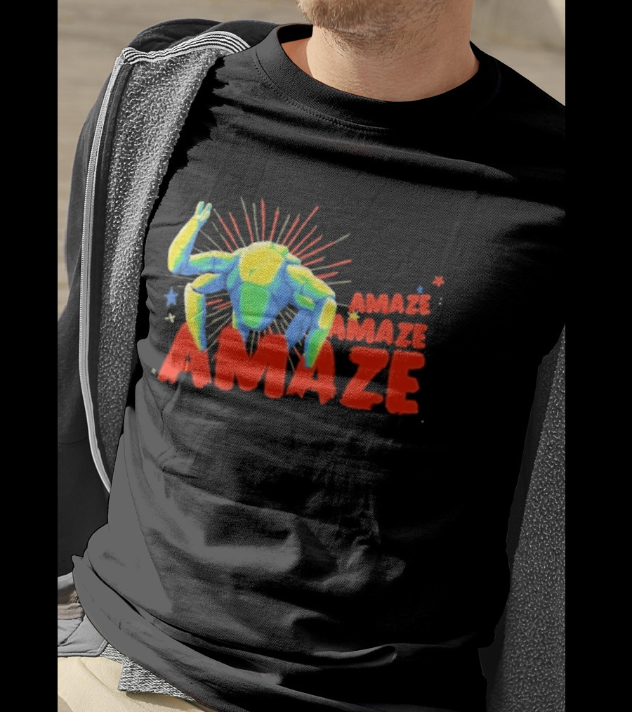 Project Hail Mary Rocky Amaze Amaze Amaze 2026 Starburst Alien Creature T-Shirt