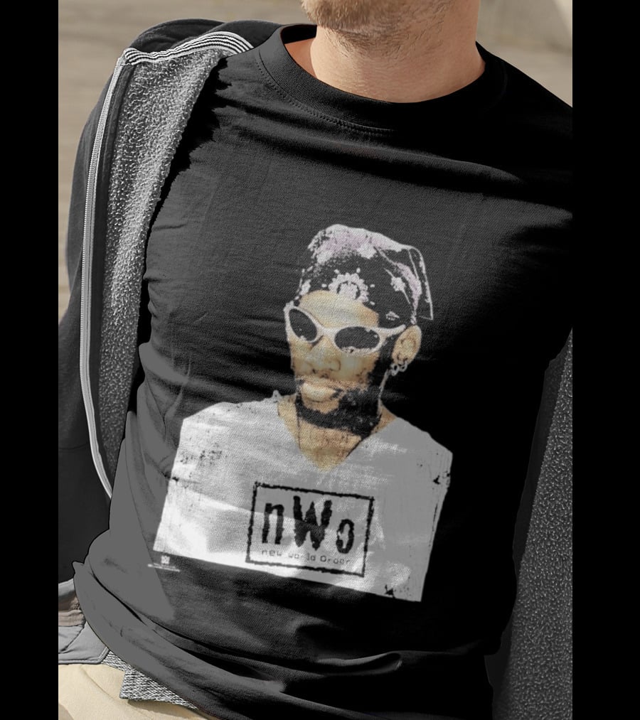 Dennis Rodman NWO New World Order Snow Wash T-Shirt