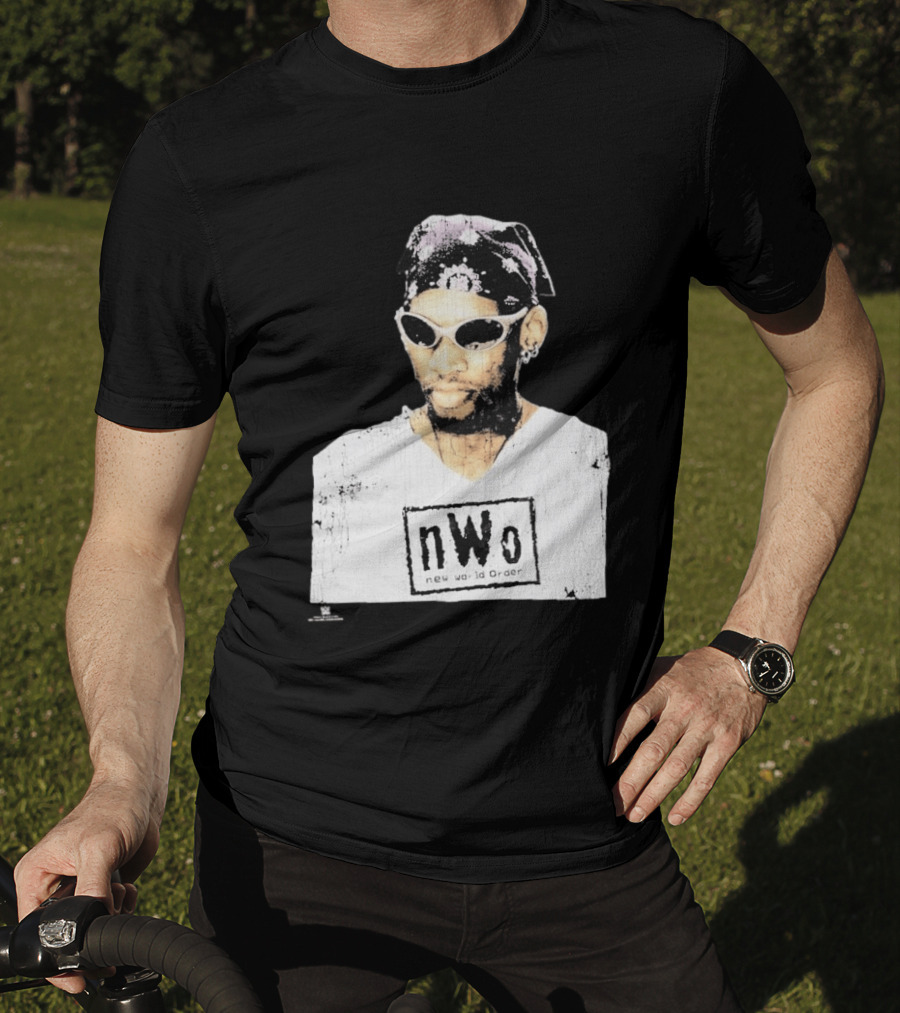 Dennis Rodman NWO New World Order Snow Wash T-Shirt