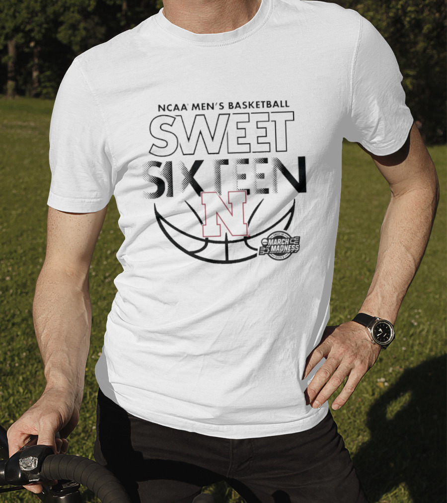 NCAA Men's Basketball Nebraska Cornhuskers March Madness Sweet Sixteen 2026 T-Shirt