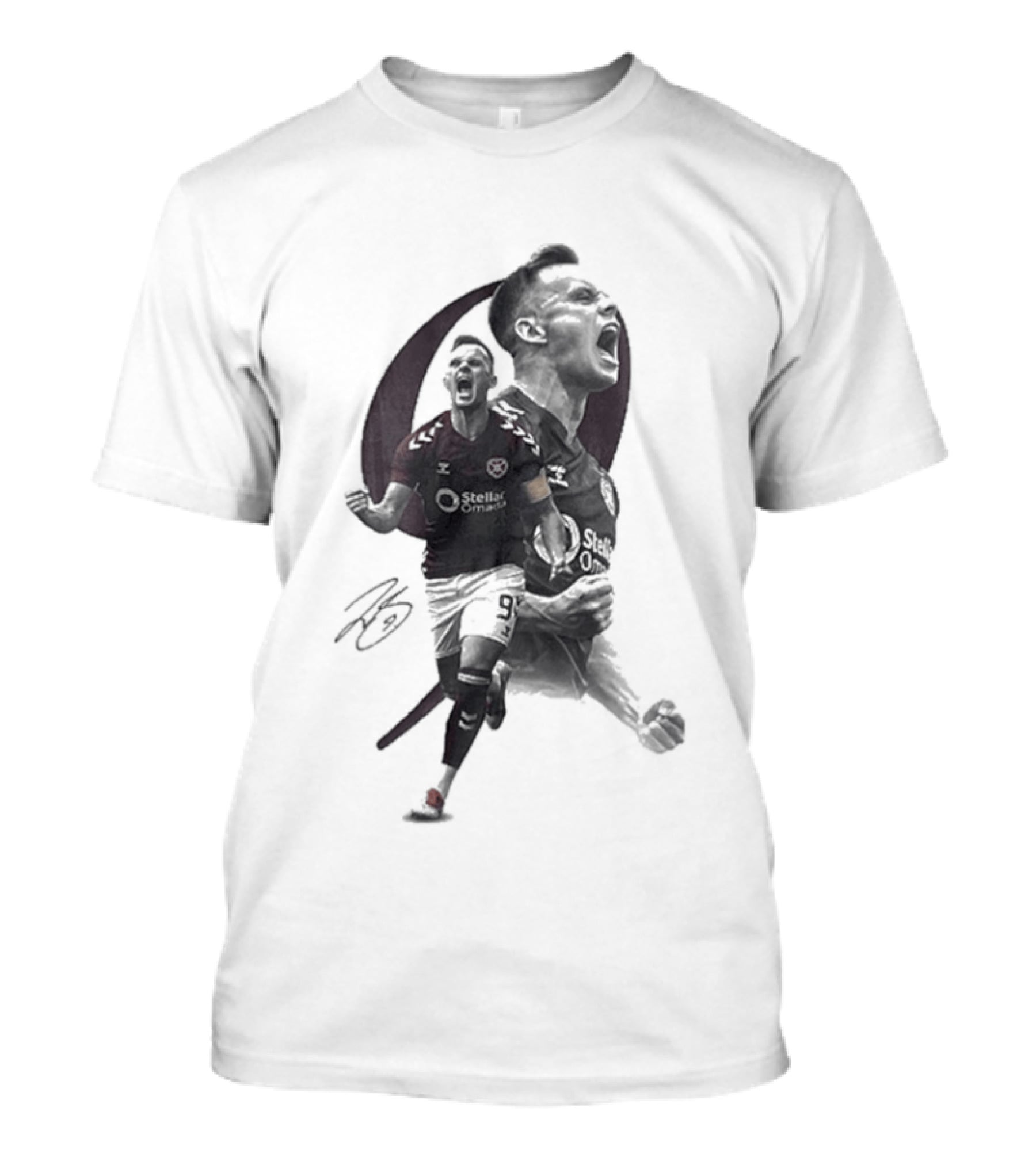 Shankland Series 1 Footballer Celebration Pose T-Shirt