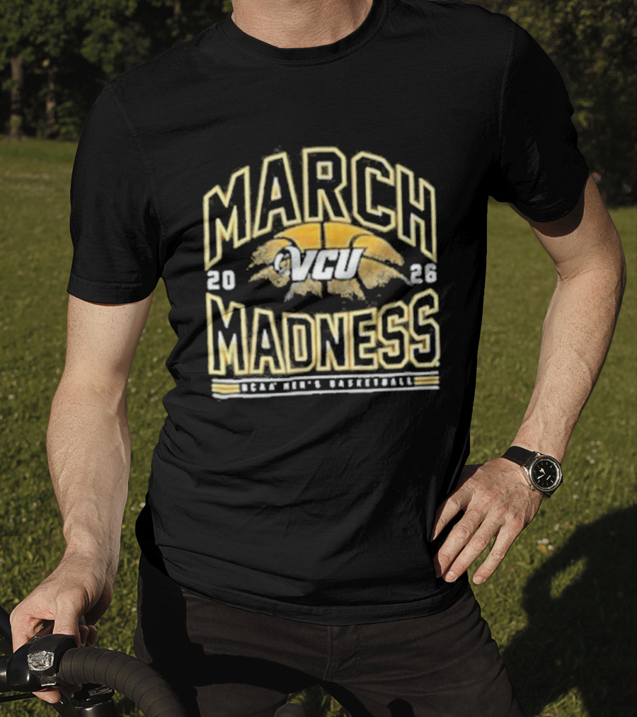 VCU Rams 2026 March Madness NCAA Men's Basketball Tournament T-Shirt