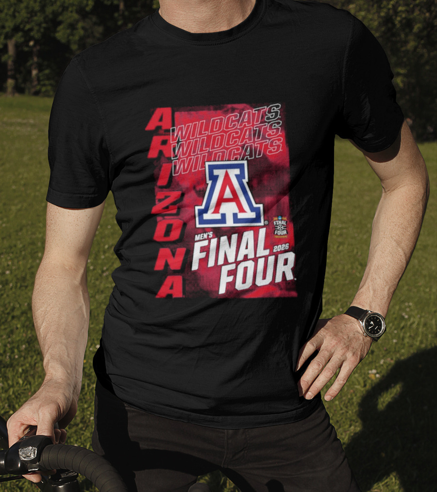 Arizona Wildcats 2026 Men's NCAA Final Four Basketball Tournament T-Shirt