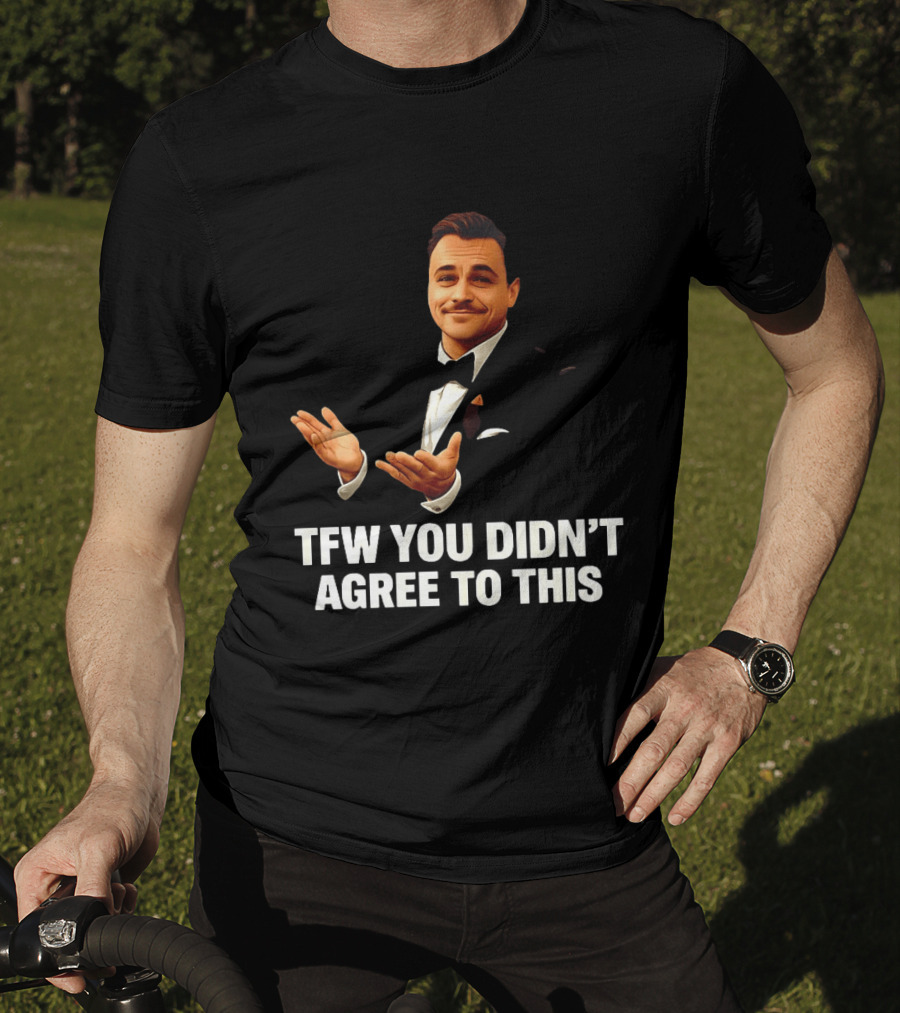 TFW You Didn't Agree To This Leonardo Style Suit Hands T-Shirt