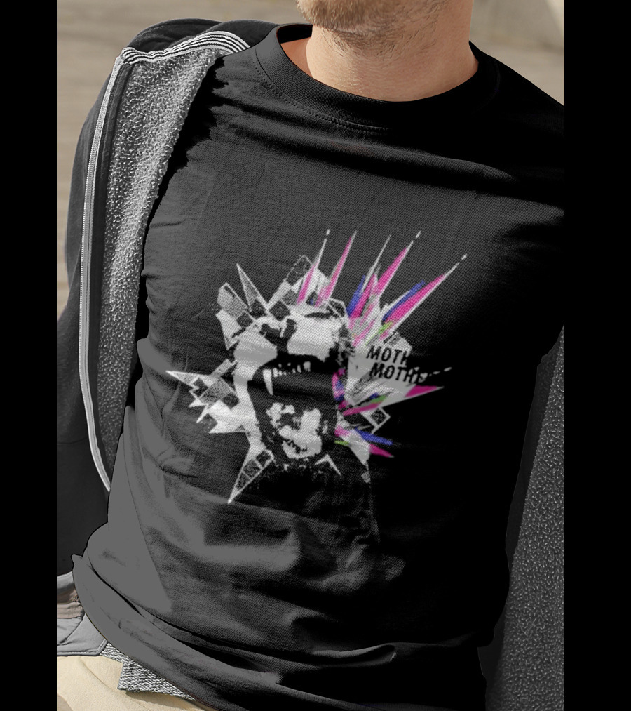 Mother Mother Eureka Deluxe Punk Rock Spiked Skull T-Shirt