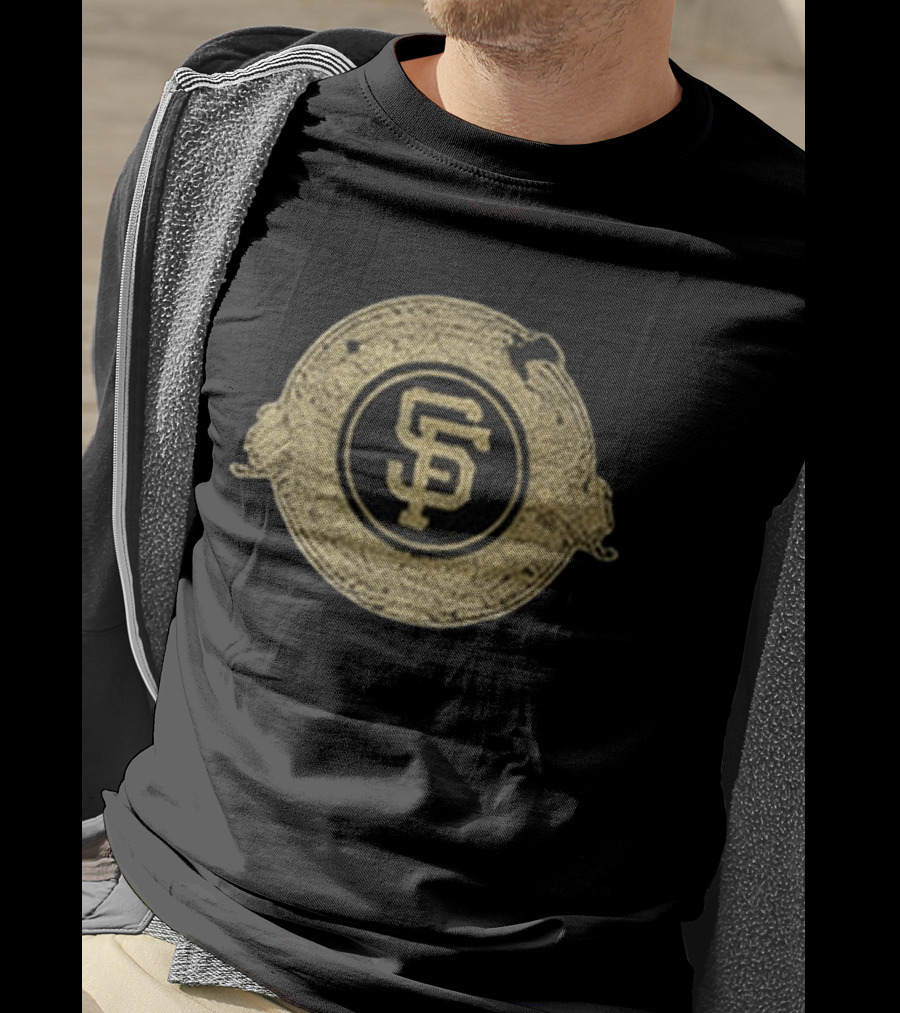 SF Giants Fourth Wing Night 2026 Giveaway SF Logo Baseball T-Shirt