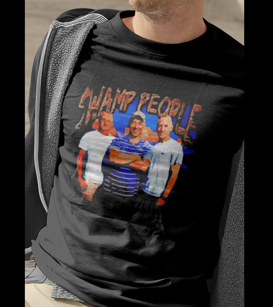 Swamp People Troy Landry Jacob Clint Alligator Adventure T-Shirt