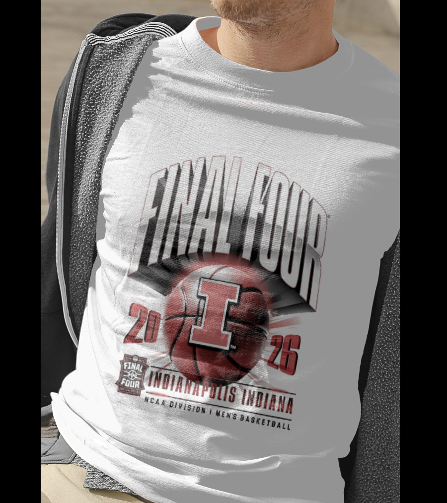 Final Four 2026 Illinois Fighting Illini NCAA Tournament March Madness Indianapolis T-Shirt
