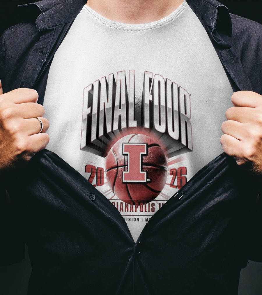Final Four 2026 Illinois Fighting Illini NCAA Tournament March Madness Indianapolis T-Shirt