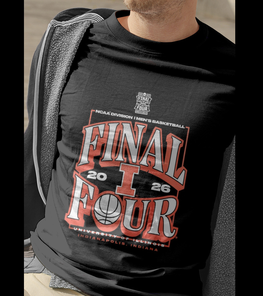 NCAA Division I Men's Basketball Final Four 2026 University Of Illinois Indianapolis T-Shirt