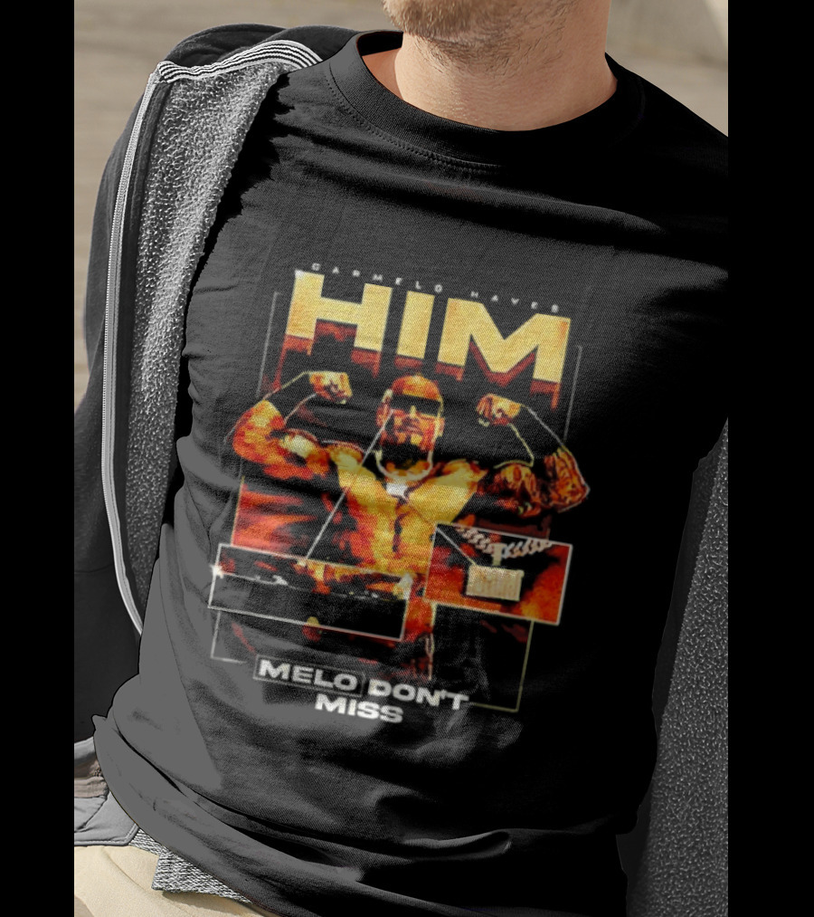 Carmelo Hayes HIM Melo Don't Miss WWE Champion T-Shirt