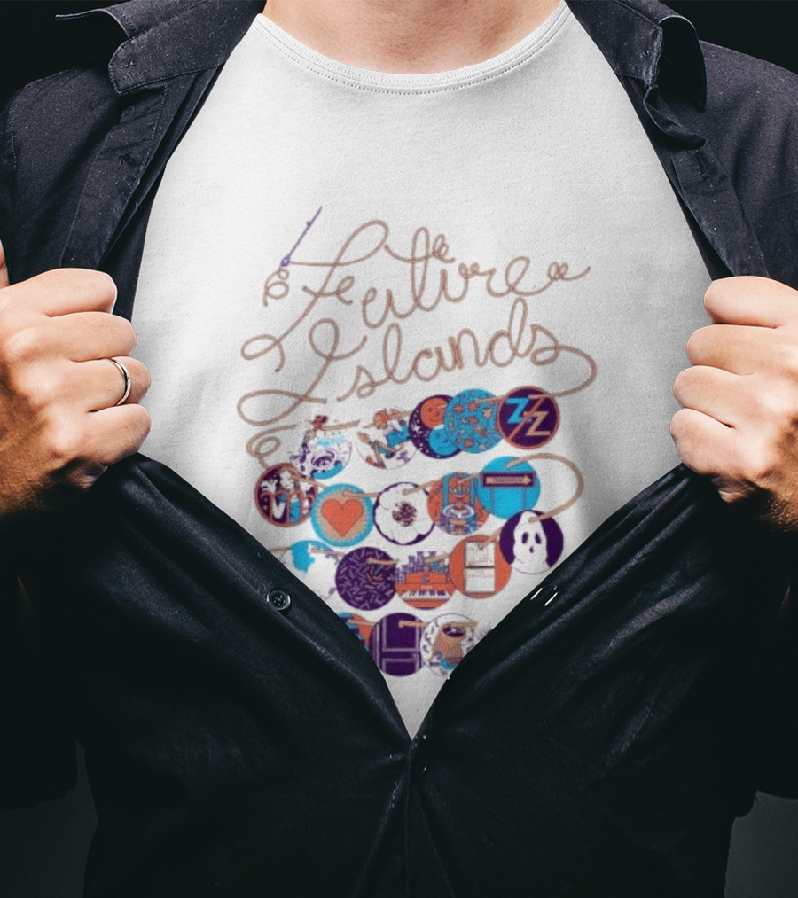 Future Islands Never Ending Scribble T-Shirt