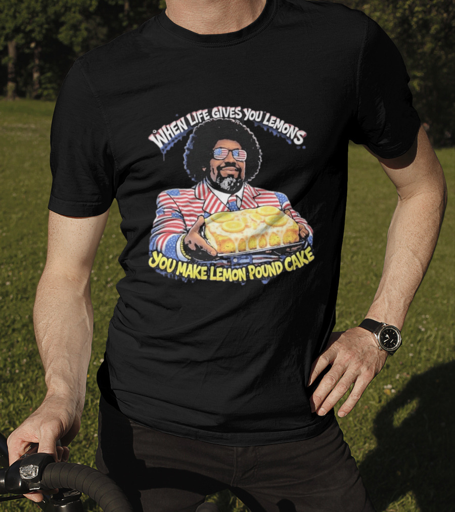 When Life Gives You Lemons You Make Lemon Pound Cake Afroman Case Closed T-Shirt