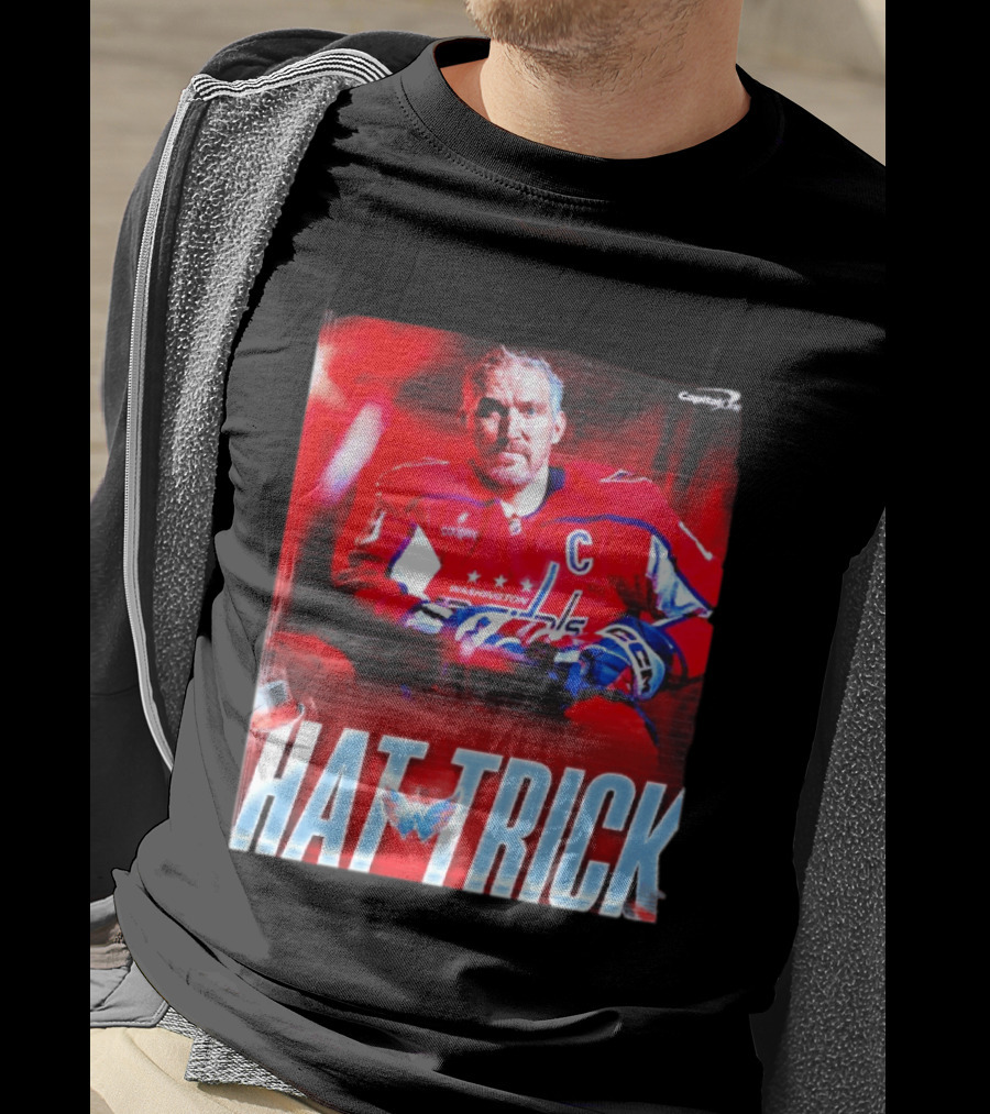 Alexander Ovechkin Washington Capitals Hat Trick Visionary Leadership T-Shirt