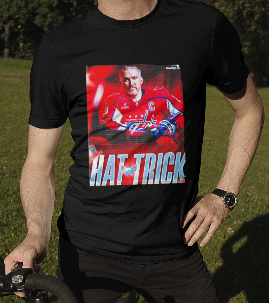 Alexander Ovechkin Washington Capitals Hat Trick Visionary Leadership T-Shirt