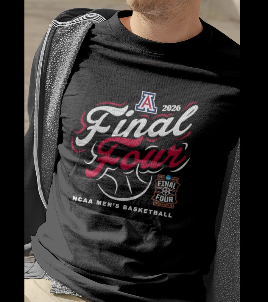 Arizona Wildcats 2026 NCAA Men's Basketball Final Four March Madness T-Shirt