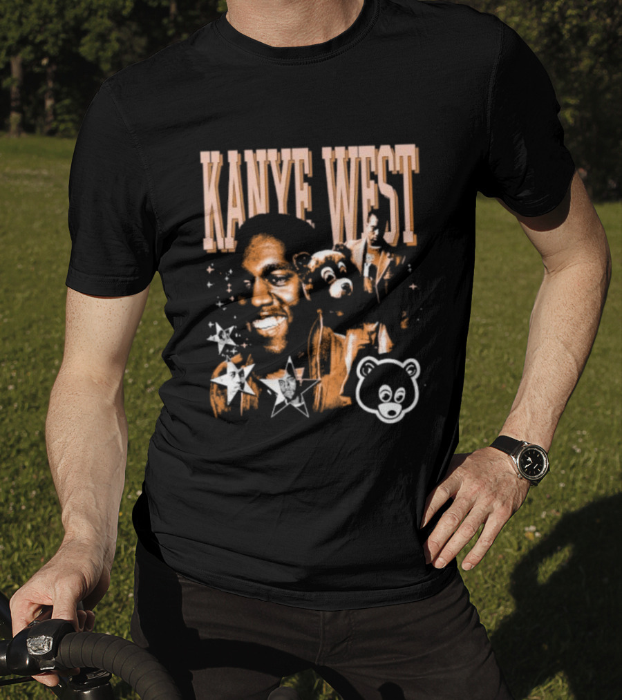 Kanye West College Dropout Bear Stars T-Shirt