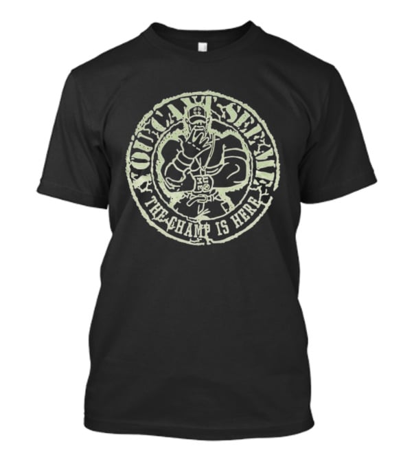 Outlaw Strength The Champ Is Here John Cena WWE M&N Collaboration T-Shirt