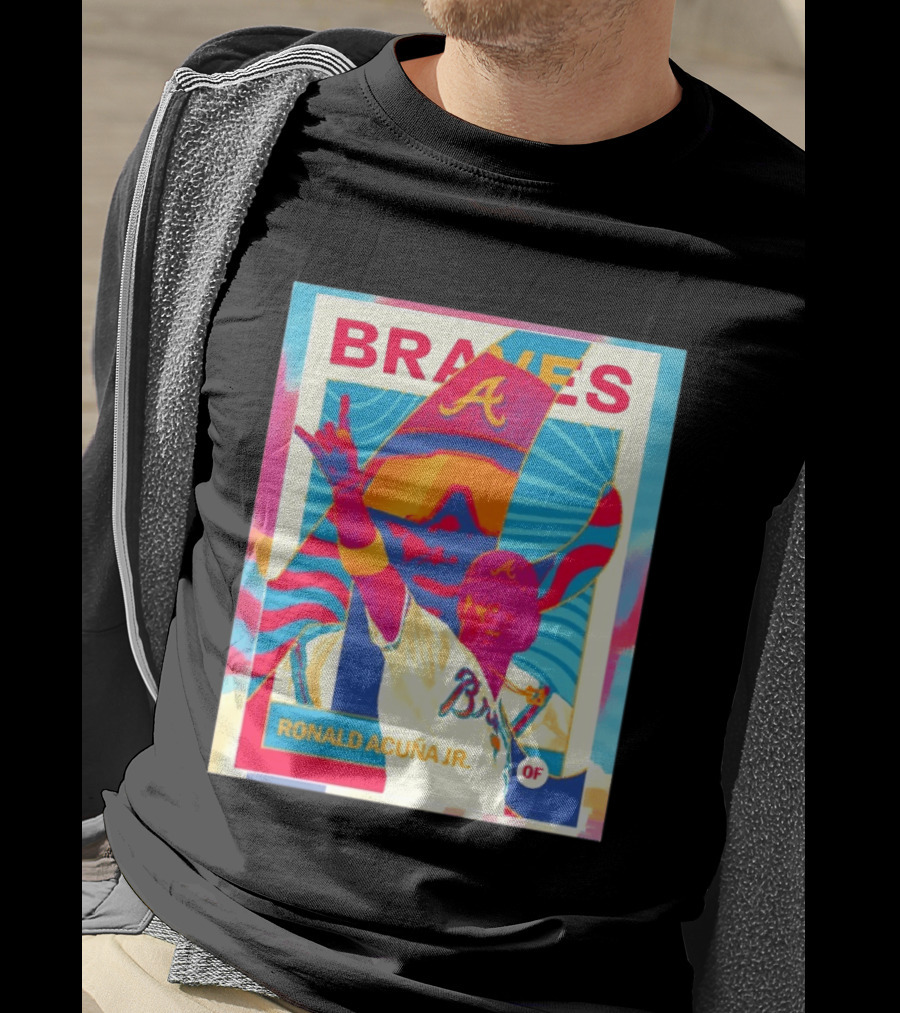 Ronald Acuña Jr OF Braves Atlanta Baseball T-Shirt