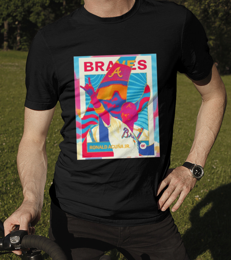 Ronald Acuña Jr OF Braves Atlanta Baseball T-Shirt