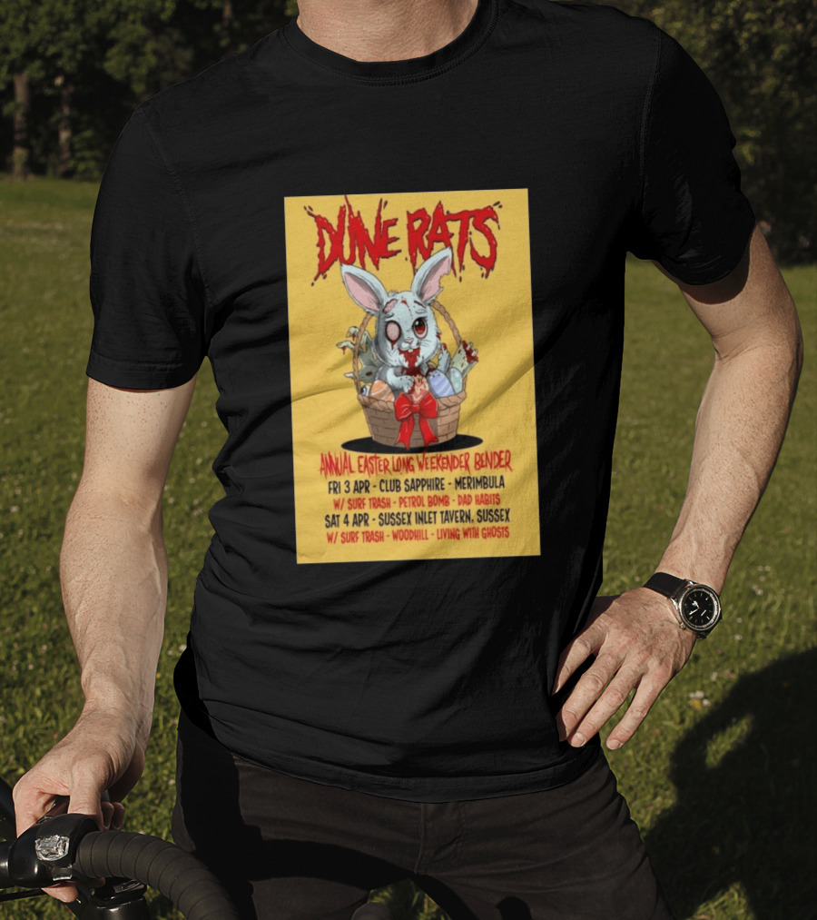 Dune Rats Apr 3 2026 Club Sapphire In Merimbula Australia T-Shirt