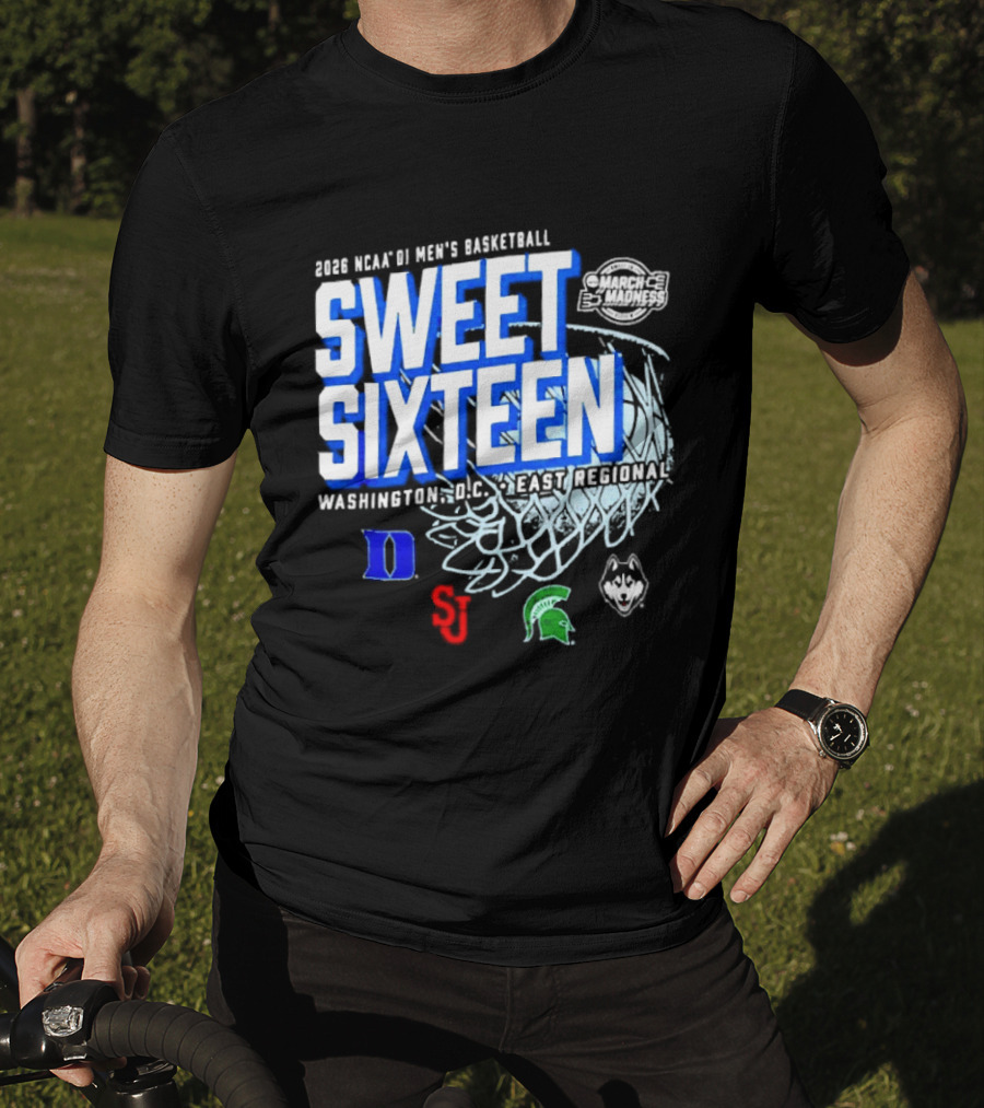 2026 NCAA Men's Basketball Sweet Sixteen Washington DC East Regional March Madness T-Shirt
