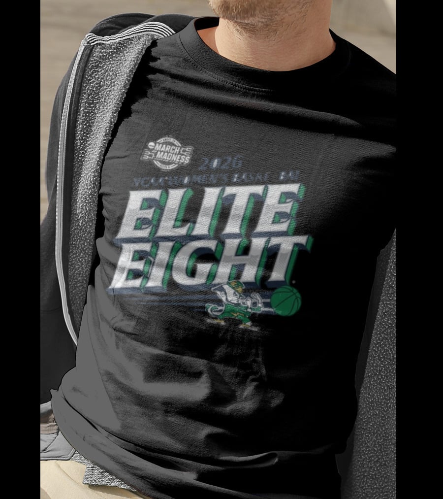 Notre Dame NCAA Women's Basketball 2026 Elite Eight Fighting Irish T-Shirt