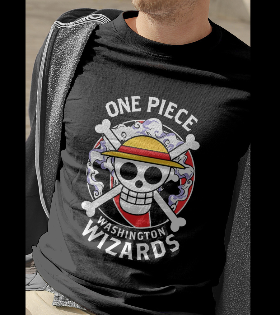 Washington Wizards One Piece Crossover 2026 NBA T-Shirt