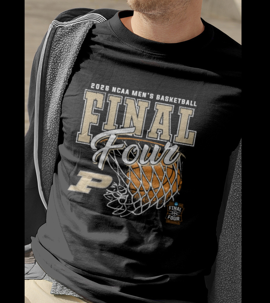 Purdue Boilermakers 2026 NCAA Men's Basketball Final Four Bound T-Shirt