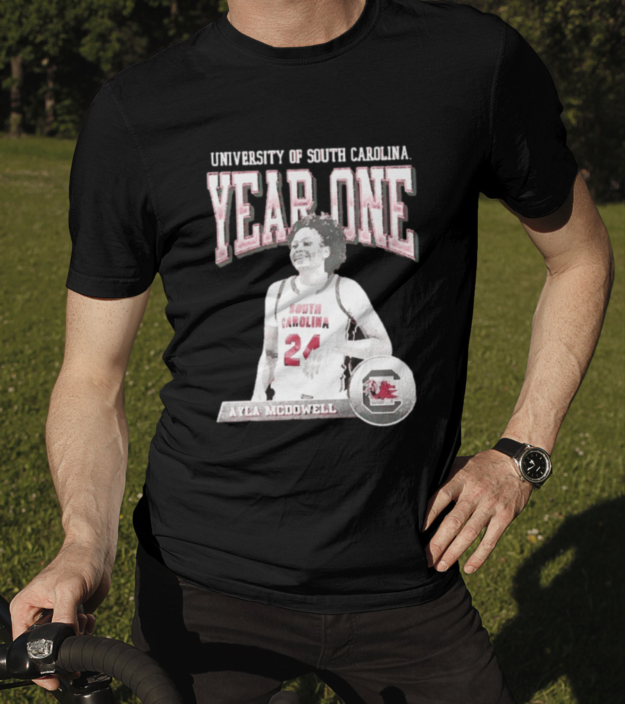 University Of South Carolina Year One Ayla McDowell South Carolina Gamecocks T-Shirt