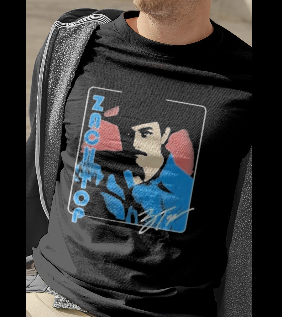 Zach Top ZTW Signature Blue And Red T-Shirt