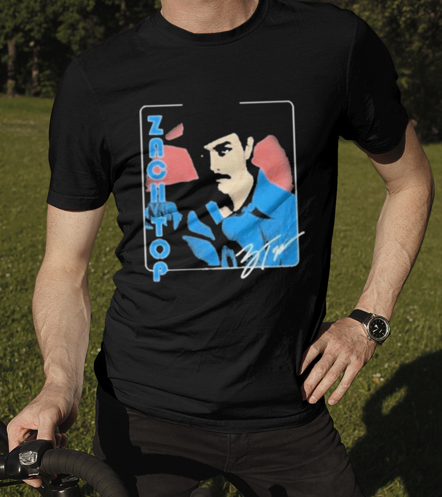 Zach Top ZTW Signature Blue And Red T-Shirt