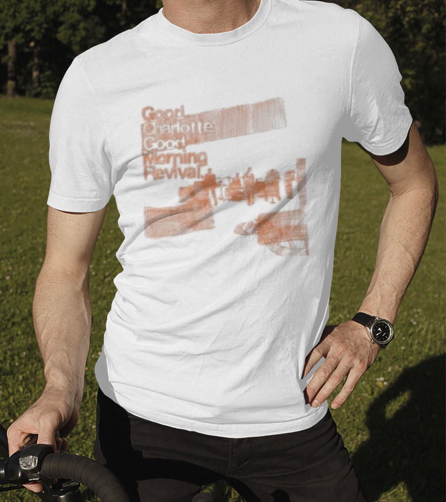 Good Morning Revival Reimagined Whimsical Doodle T-Shirt