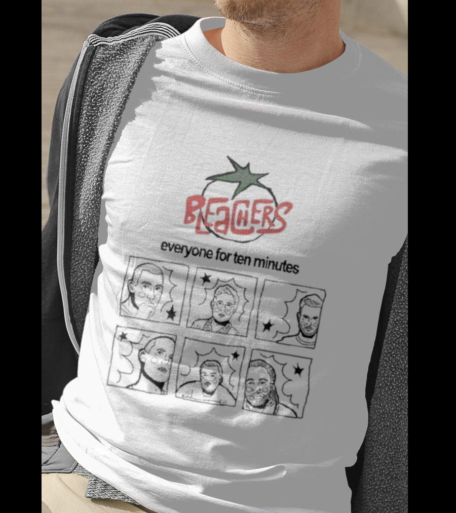 Bleachers Everyone For Ten Minutes Tomato Comic Strip T-Shirt