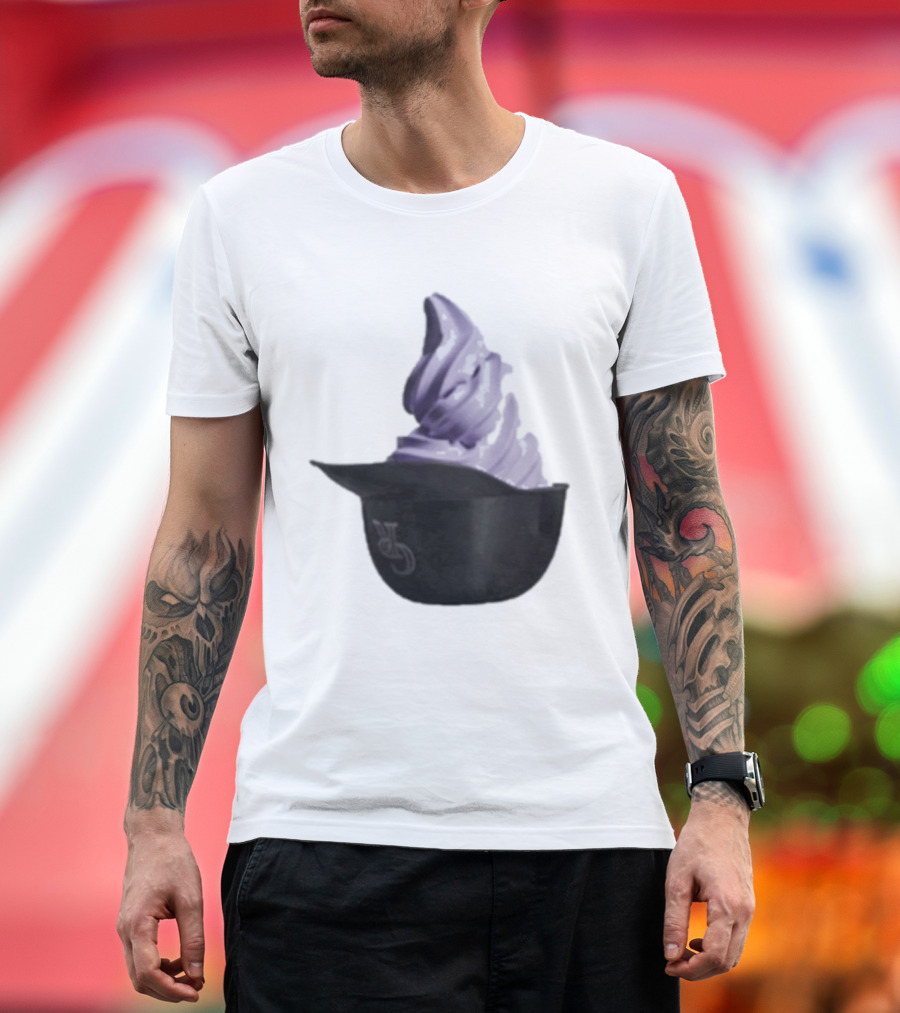Colorado Rockies Boozy Ice Cream Purple Soft Serve Treat T-Shirt